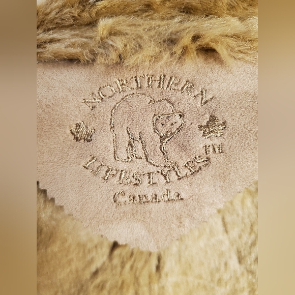 Northern Lifestyle Canada Faux Suede Brown Jacket - Picture 10 of 12